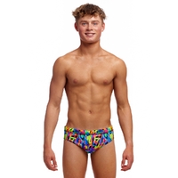 Funky Trunks Men's Colour Funk ECO Classic Brief Swimwear, Men's Swimsuit