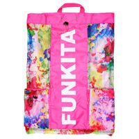 Funky Ink Jet Gear Up Mesh Backpack, Mesh Swimming Bag, Training Swim Bag