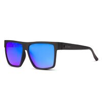 Liive Vision Sunglasses - Envy Mirror Polarized OZ Matt Black - Floating Frame, Live Sunglasses