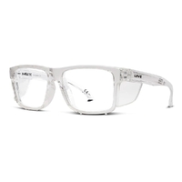 Liive Vision Tradie Safety Sunglasses - Xtal - Clear Lens- Live Sunglasses