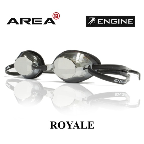 Engine Royale Black Swimming Goggles, Engine Swimming Goggles 