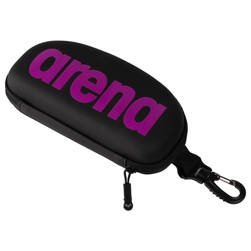 Arena Goggle Case Black/Purple Swimming Goggle Case