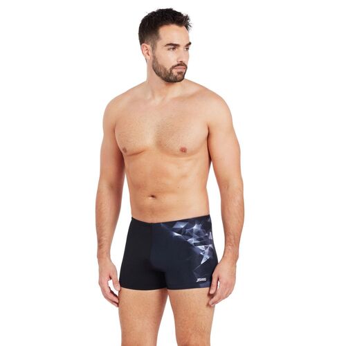 Zoggs Men's Shadow Hip Racer - Mens Swimwear [Size: 32]