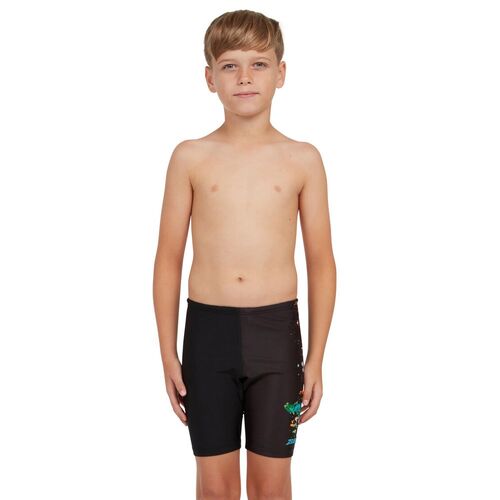 Zoggs Boys Crocosaurus Mid Jammer, Boys Jammer Swimwear [Size: 6]