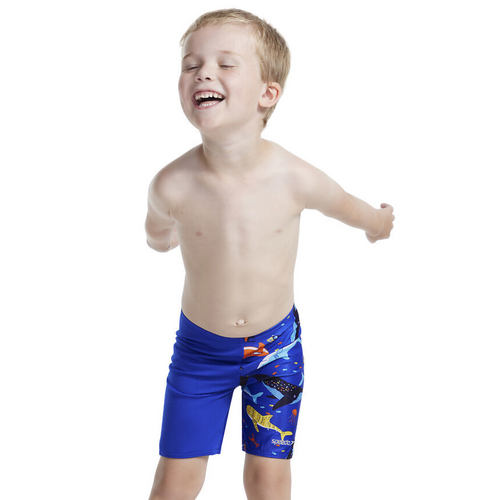 Speedo Toddler Boys Swimwear Under The Sea Jammer, Kids Swimwear [Size: 3]
