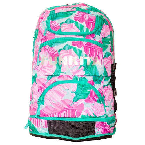 Funkita Tropic Palm Swimming Elite Squad Backpack, Swim Training Backpack, Sports Backpack, Swim Bag