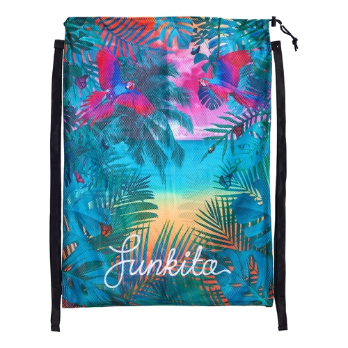 Funky The Beach Mesh Swim Bag, Mesh Swimming Bag, Training Swimming Bag