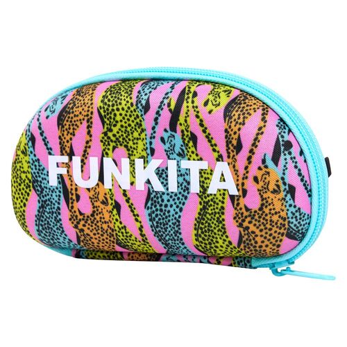 Funkita Case Closed Google Case - Lying Cheet Swimming Goggle Case