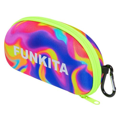 Funkita Case Closed Google Case Summer Swirl Swimming Goggle Case