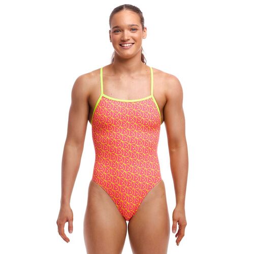 Funkita Swim School Ladies Single Strength One Piece Swimwear, Women's Swimsuit [Size: 8]