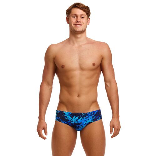 Funky Trunks Men's Seal Team Classic Brief Swimwear, Men's Swimsuit [Size: S]