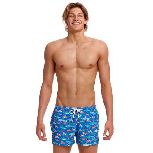 Funky Trunks Men's Fin Swimming Shorty Shorts Short Swimwear, Men's Swimsuit [Size: XS]