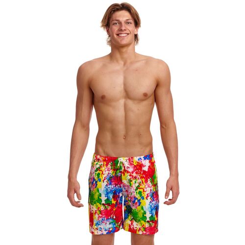 Funky Trunks Men's Ink Jet Long Johnny Short Swimwear, Men's Swimsuit [Size: XS]