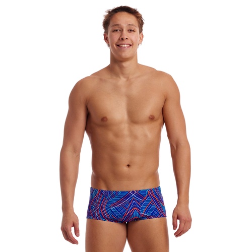 Funky Trunks Men's Frequency ECO Classic Swimming Trunk, Mens Swimwear [Size: L]