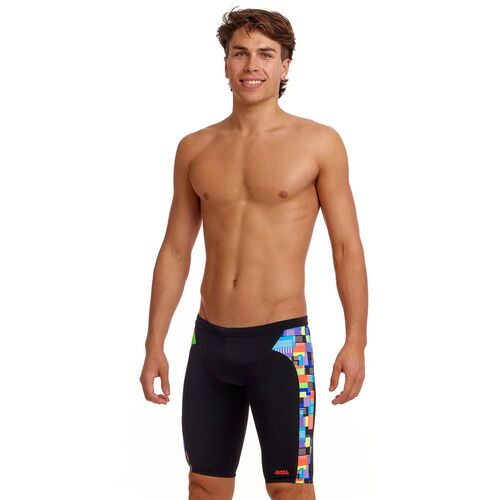 Funky Trunks Men's Chip Set Training Jammers, Swimming Jammer [Size: 30]