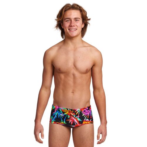 Funky Trunks Boys Sunset City Sidewinder Trunks Swimwear, Boys Swimwear [Size: 8]