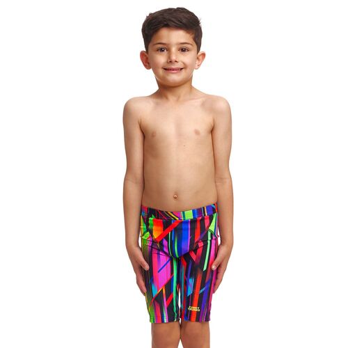 Funky Trunks Toddler Boys Baby Beamer Miniman Swimming Jammers, Boys Swimwear [Size: 16]