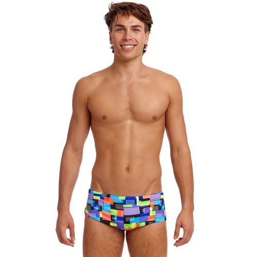 Funky Trunks Men's Chip Set Sidewinder Trunk Swimwear, Men's Swimsuit [Size: 32]