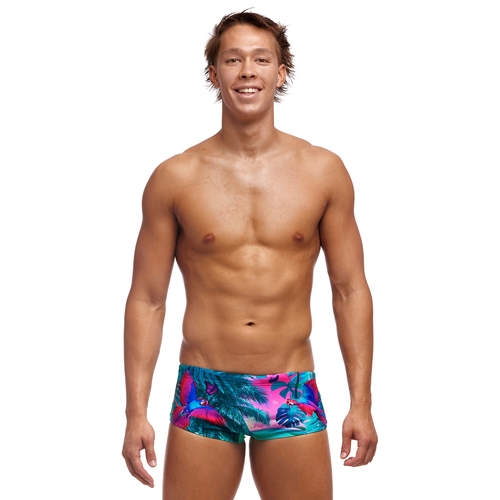 Funky Trunks Men's The Beach ECO Sidewinder Trunk Swimwear, Men's Swimsuit [Size: 30]