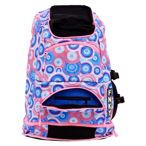 Funky Bundjalung Blue Elite Squad Backpack, Swimming Bag, Rucksack